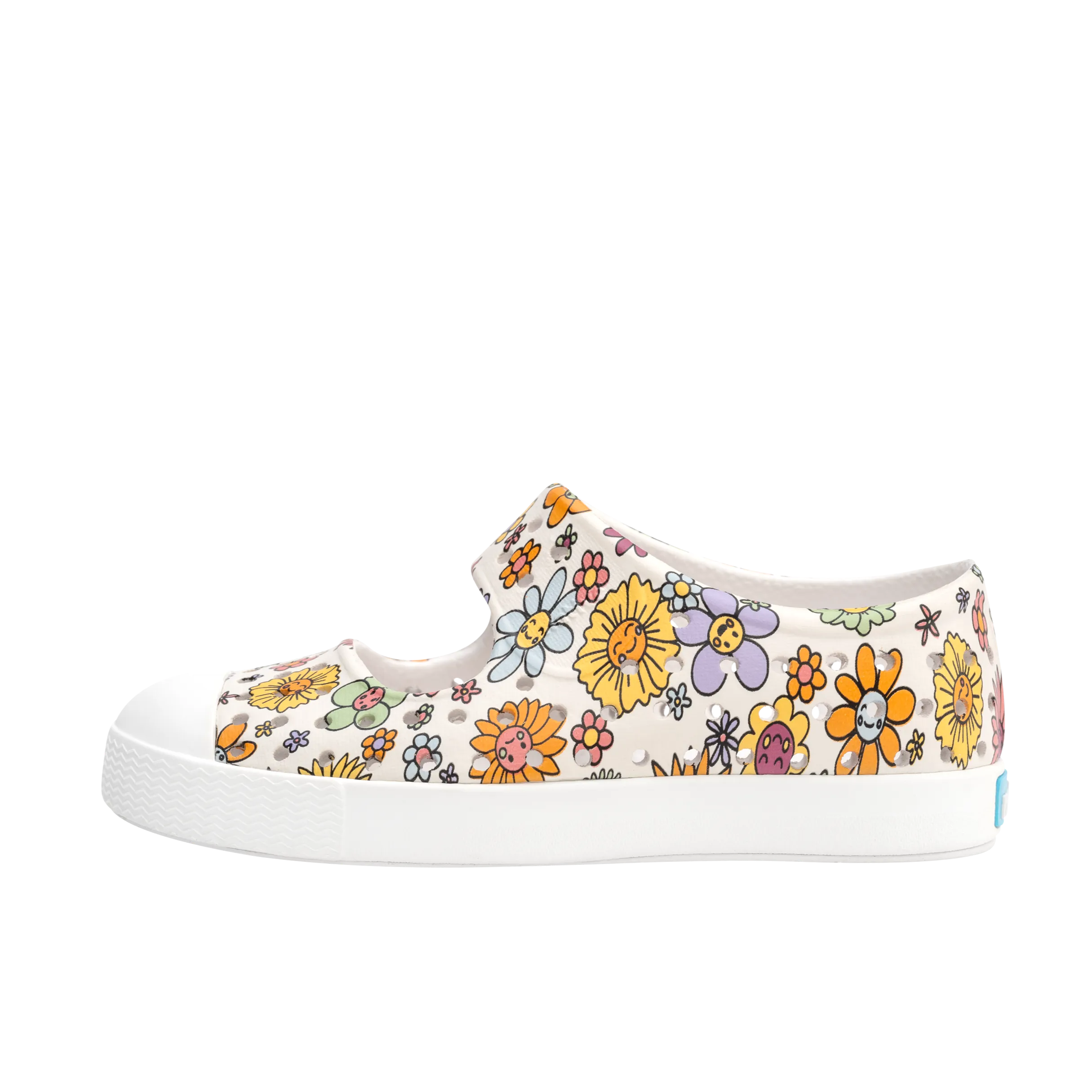 Native Jefferson Juniper Print Shoes - Shell White / Shell White / New Floral