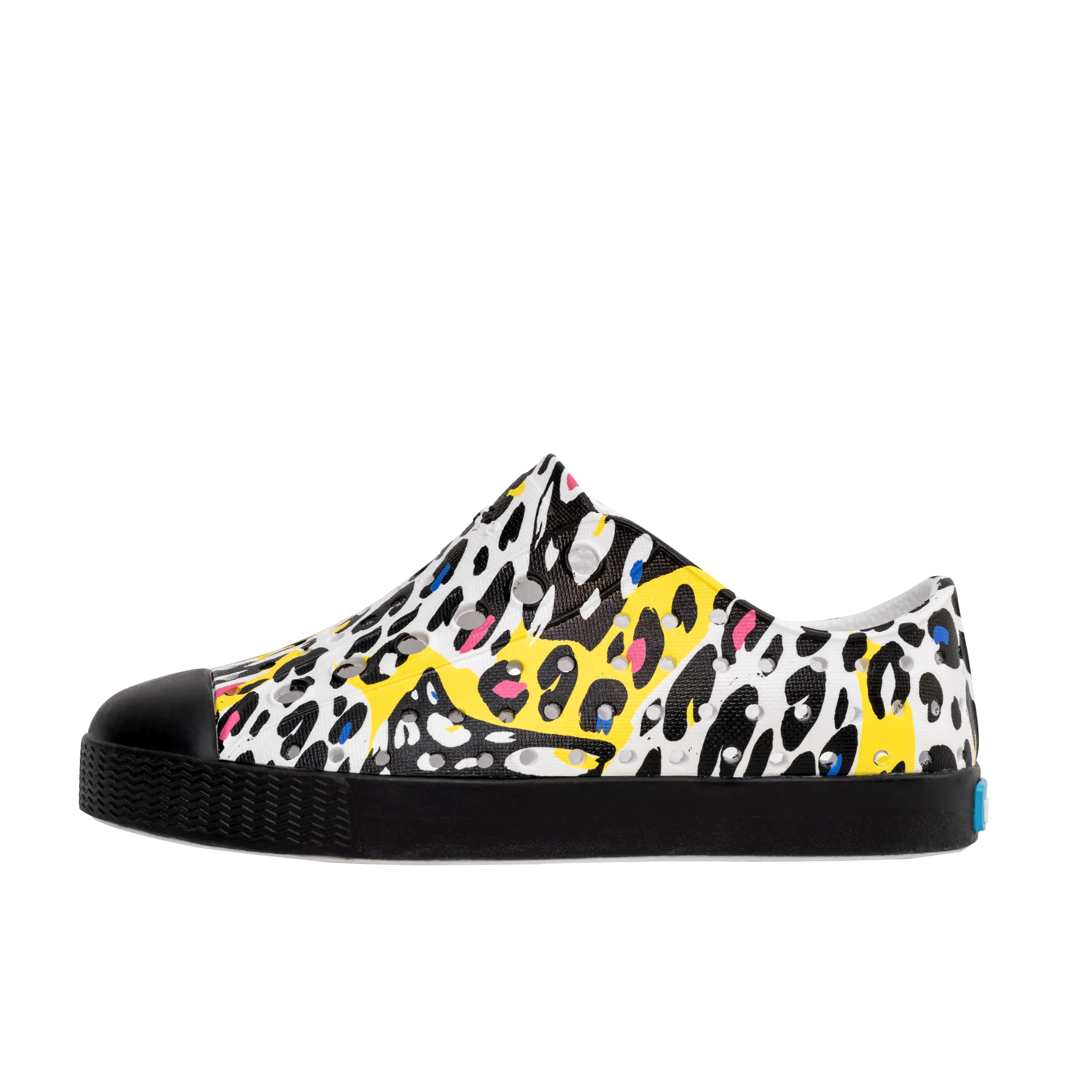 Native Jefferson Print - Shell White/ Jiffy Black/ Crayon Digital Cheetah