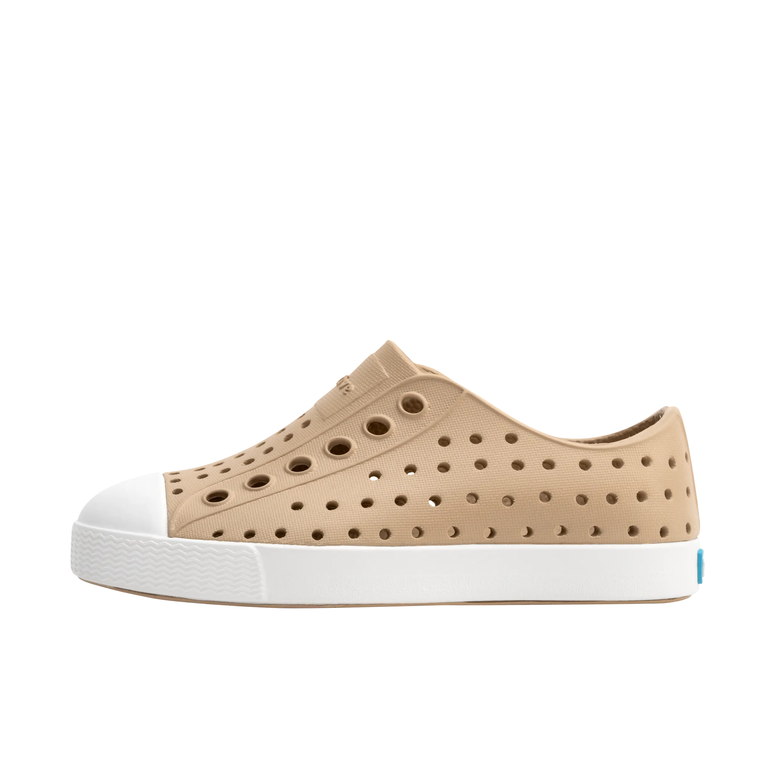 Native Jefferson Shoes - Flax Tan / Shell White