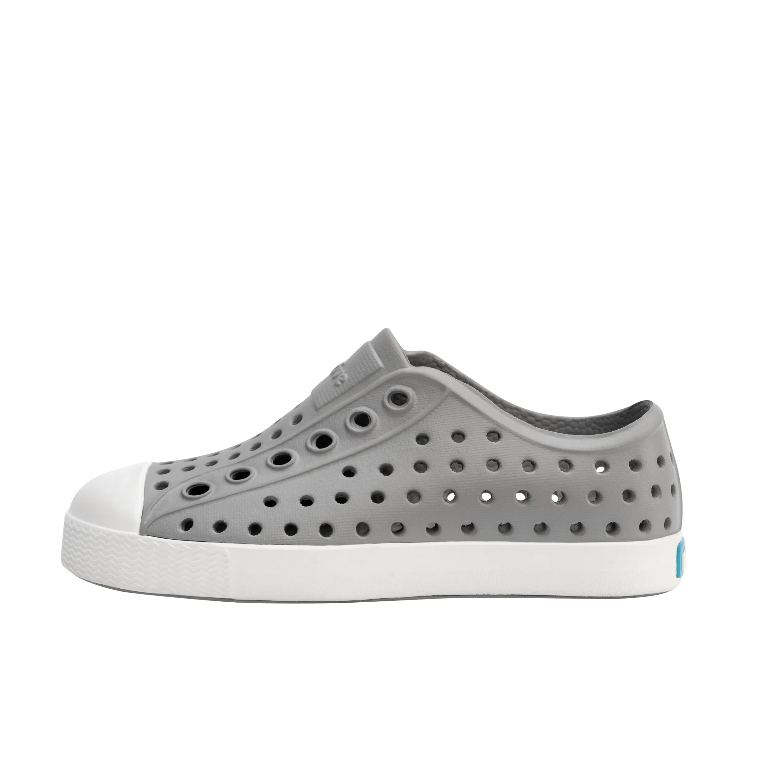 Native Jefferson Shoes - Pigeon Grey / Shell White