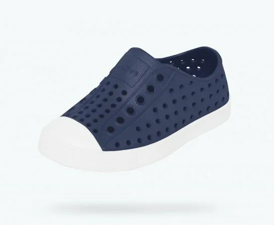 Native Jefferson Shoes - Regatta Blue / Shell White