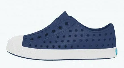 Native Jefferson Shoes - Regatta Blue / Shell White