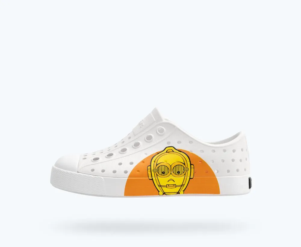 Native Jefferson Star Wars Block - Shell White / Shell White / Droids BFF