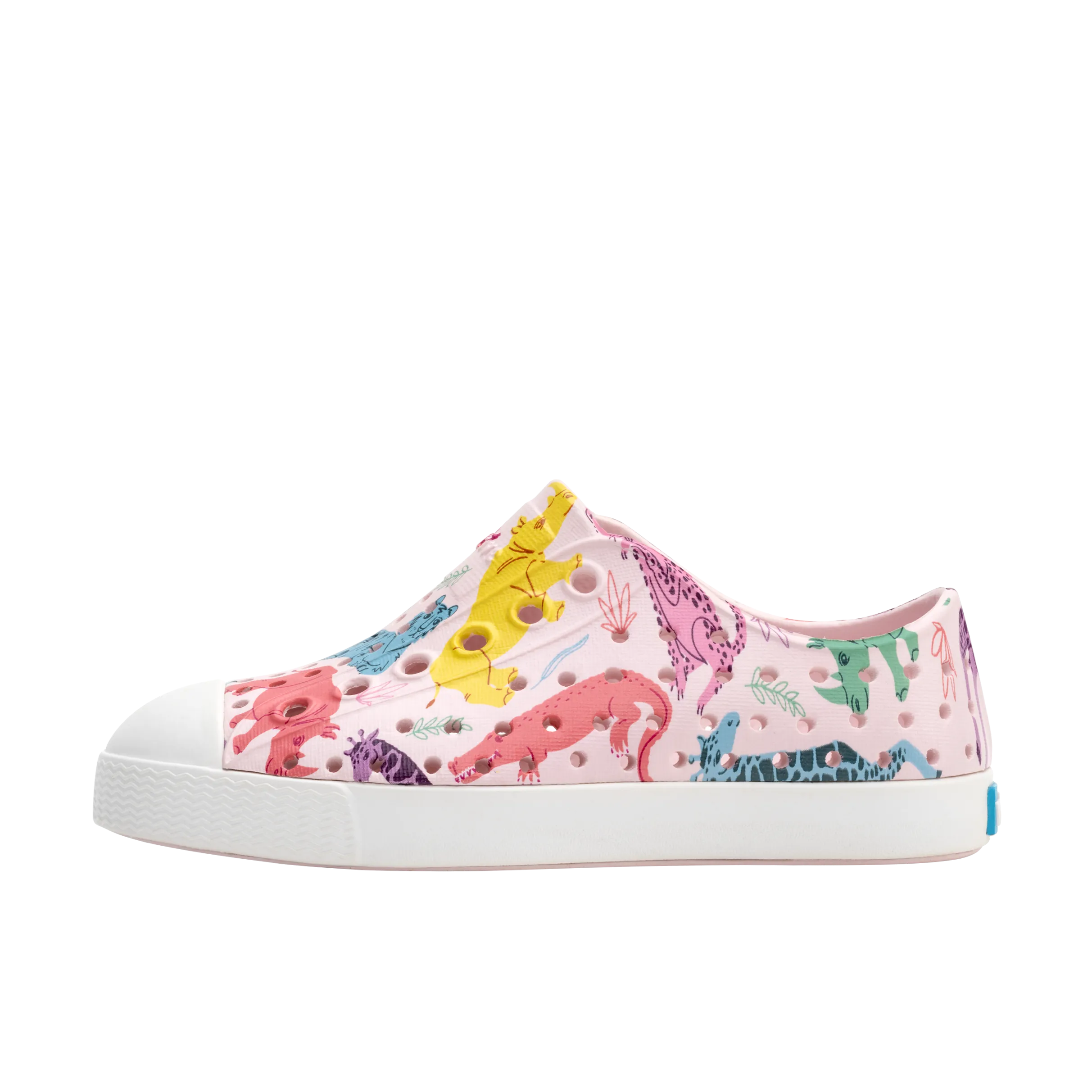 Native Jefferson Sugarlite Print - Milk Pink / Shell White / Sea Fan Safari Friends
