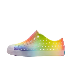 Native Shoes Jefferson - Shell White/Translucent/Rainbow Blur