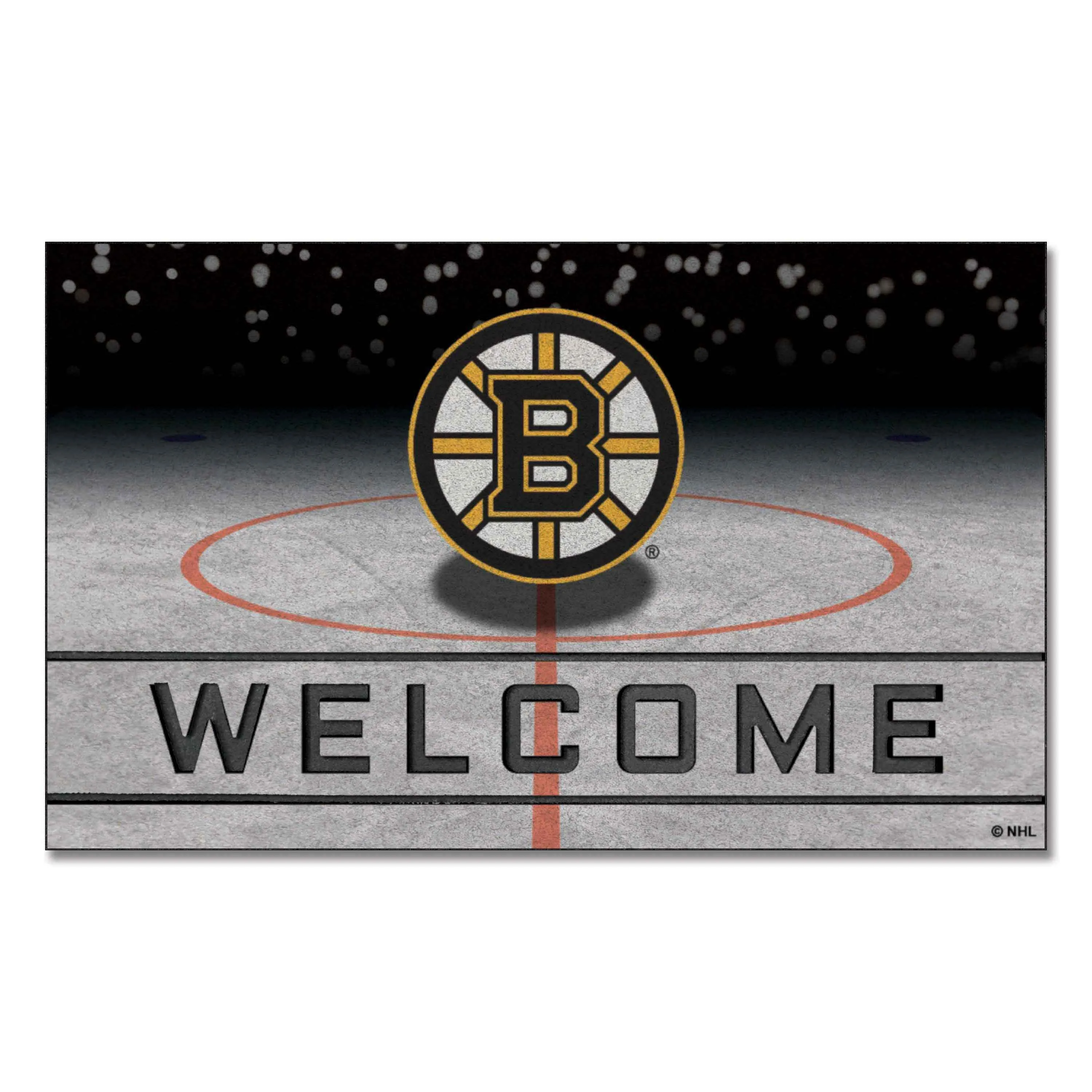 NHL - Boston Bruins Crumb Rubber Door Mat