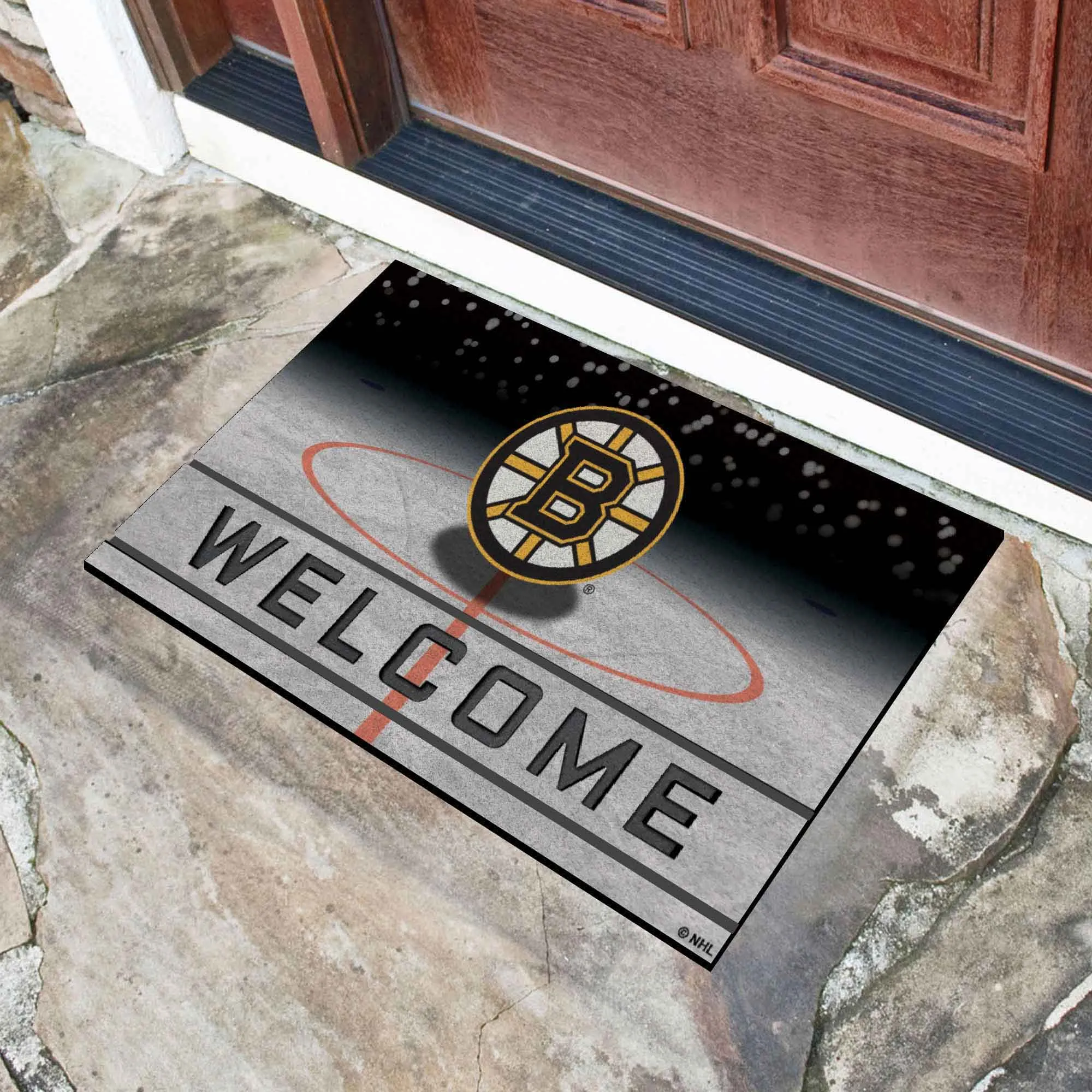 NHL - Boston Bruins Crumb Rubber Door Mat