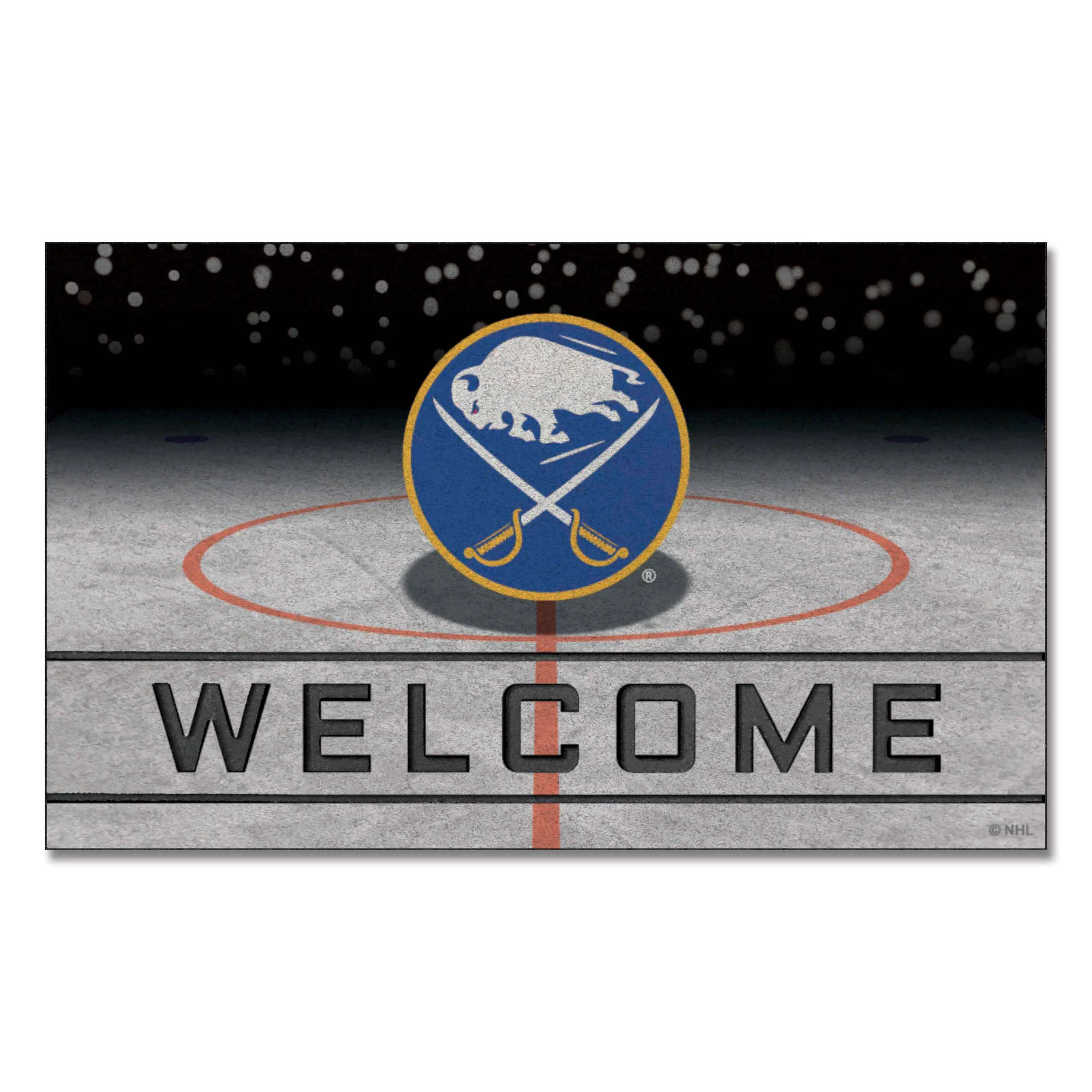 NHL - Buffalo Sabres Crumb Rubber Door Mat