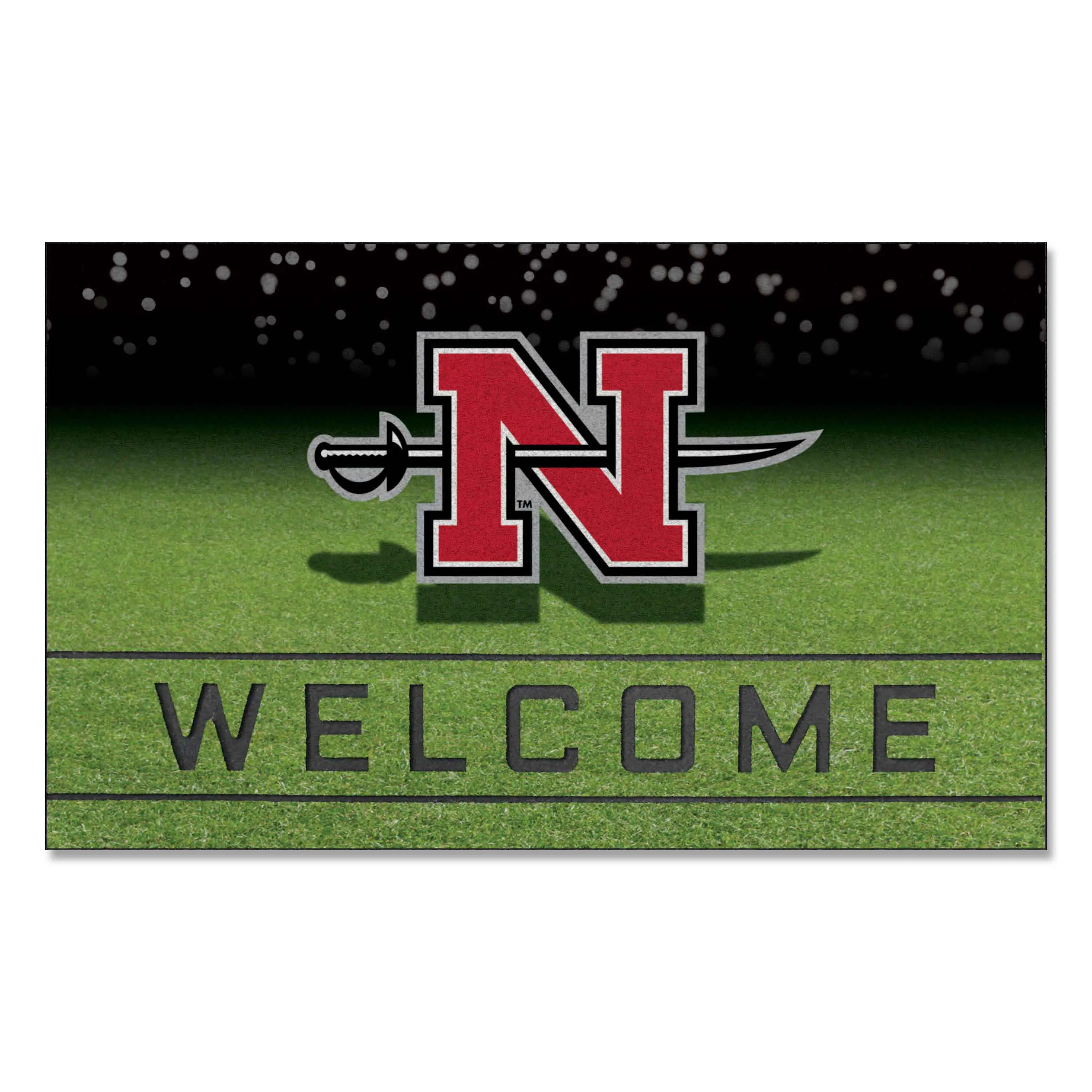 Nicholls State University Crumb Rubber Door Mat