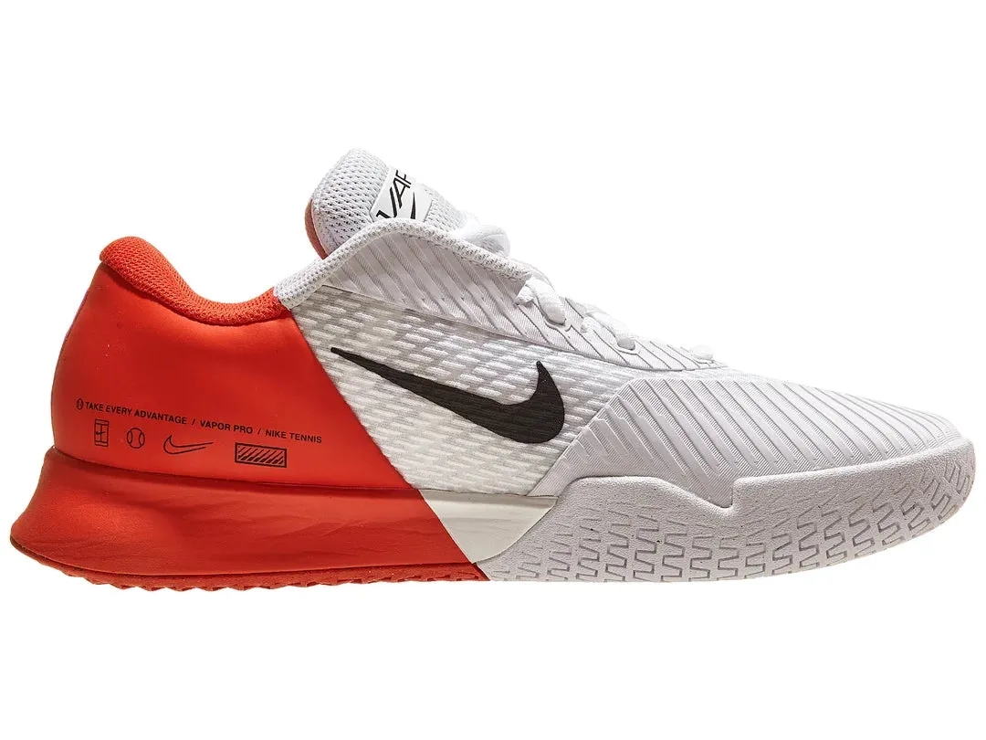 Nike Vapor Pro 2 White/Red/Fuchsia Men's Tennis Shoes - 2023 NEW ARRIVAL