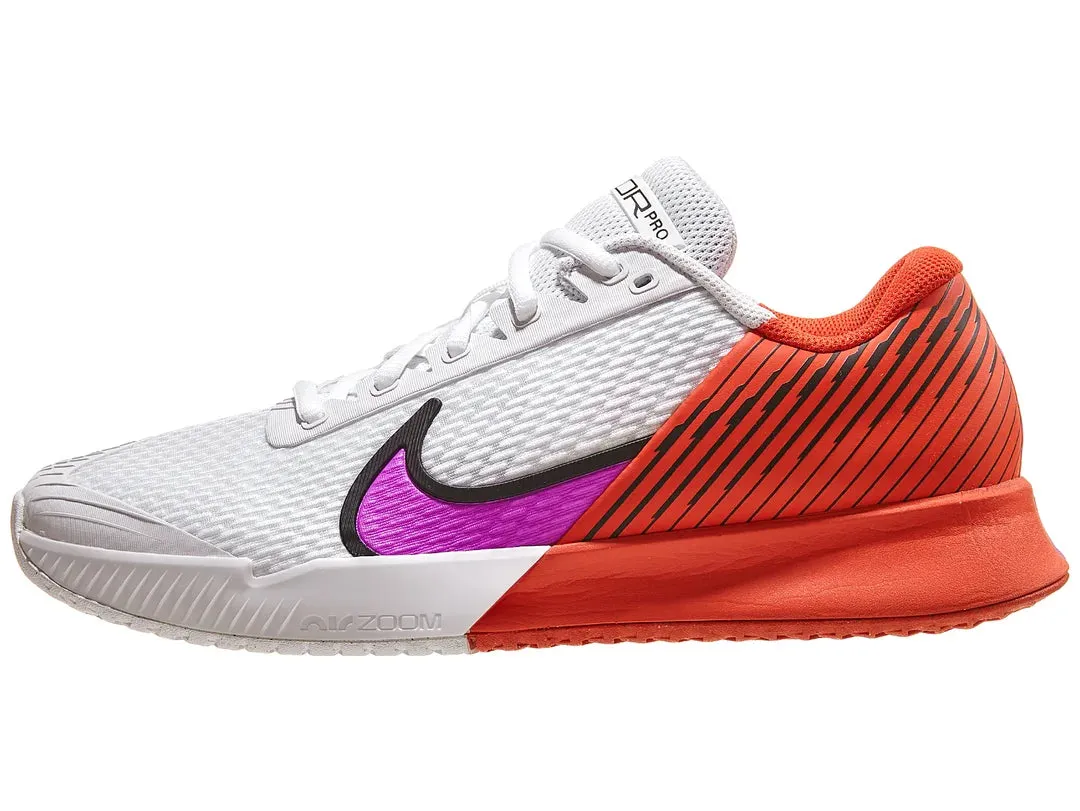 Nike Vapor Pro 2 White/Red/Fuchsia Men's Tennis Shoes - 2023 NEW ARRIVAL