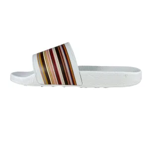 Paul Smith Ruben White Polyurethane Slides