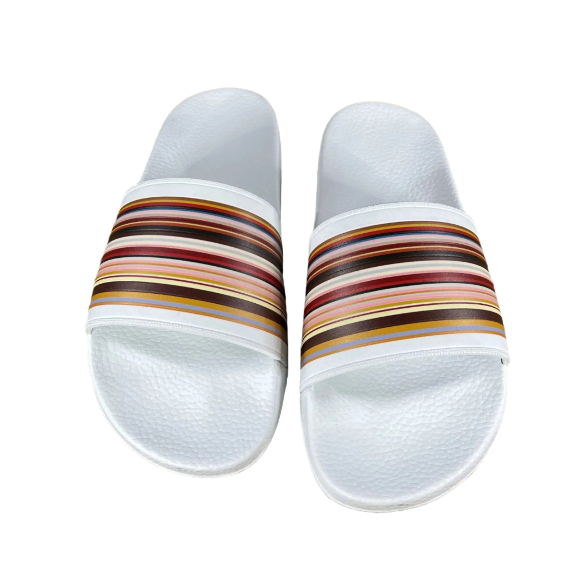 Paul Smith Ruben White Polyurethane Slides
