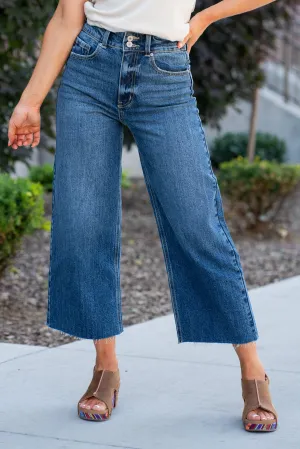 Petersburg Ultra High Rise Cropped Wide Leg