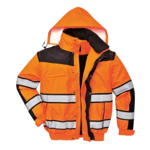 Portwest C466 Hi-Vis Classic Bomber Jacket