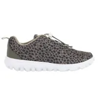 Propet Women TravelActiv Safari WAT102M (Charcoal Cheetah)