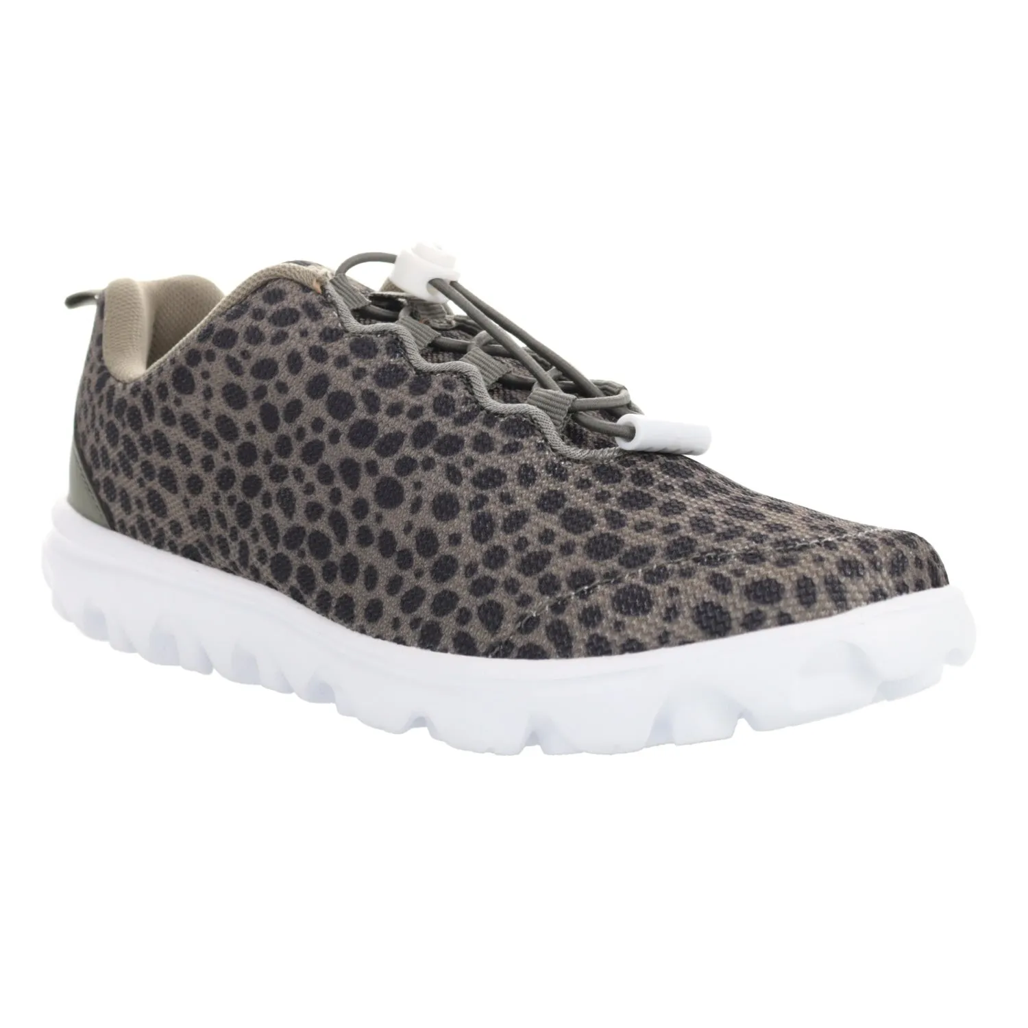Propet Women TravelActiv Safari WAT102M (Charcoal Cheetah)