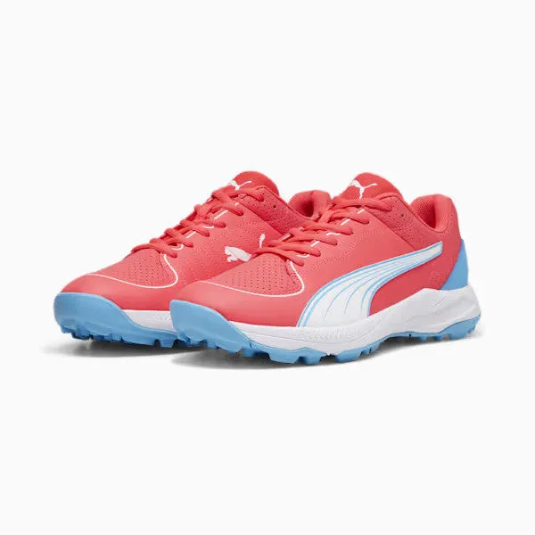 Puma 24 FH 10769902 Cricket Rubber Shoes Fire Orchid Size