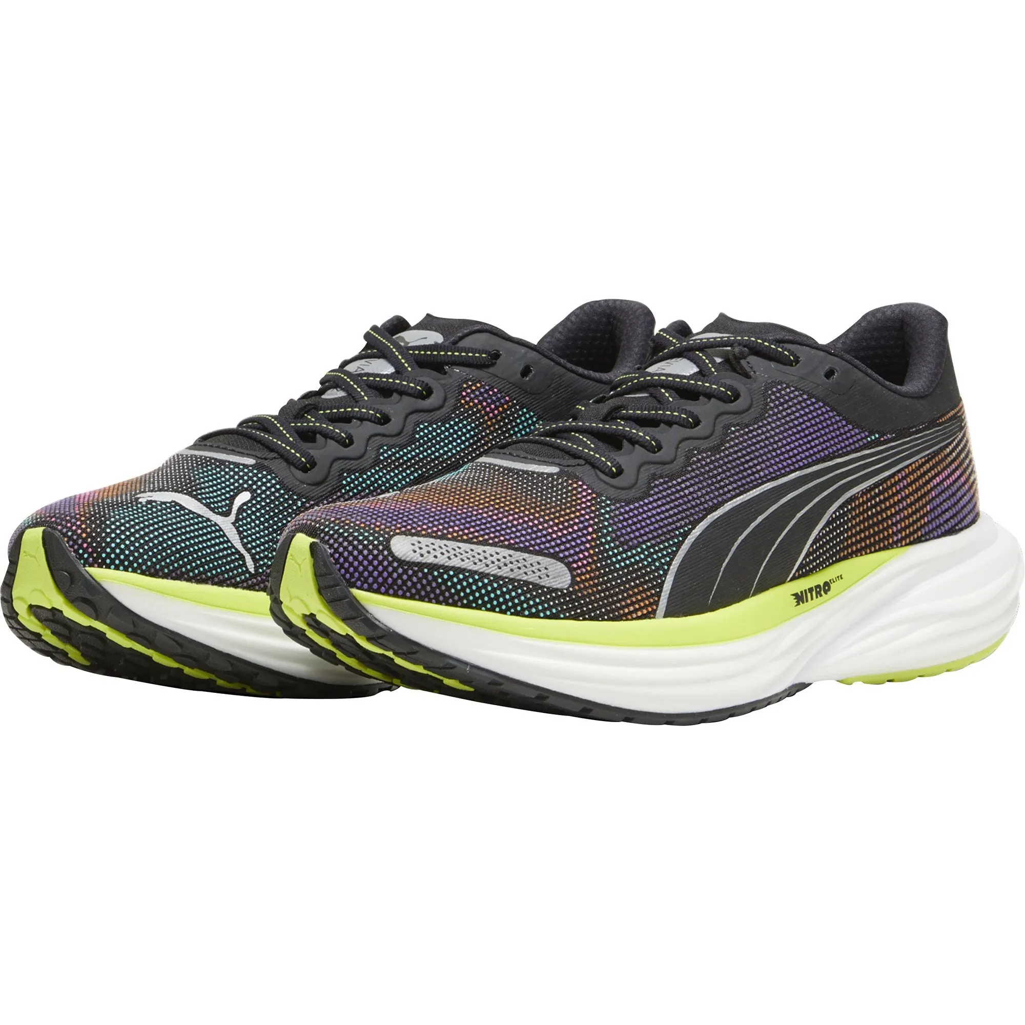 Puma Deviate Nitro 2 Mens Running Shoes - Black