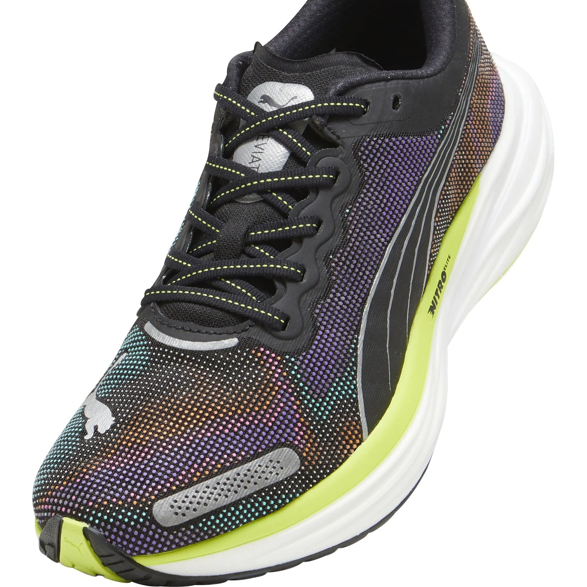 Puma Deviate Nitro 2 Mens Running Shoes - Black