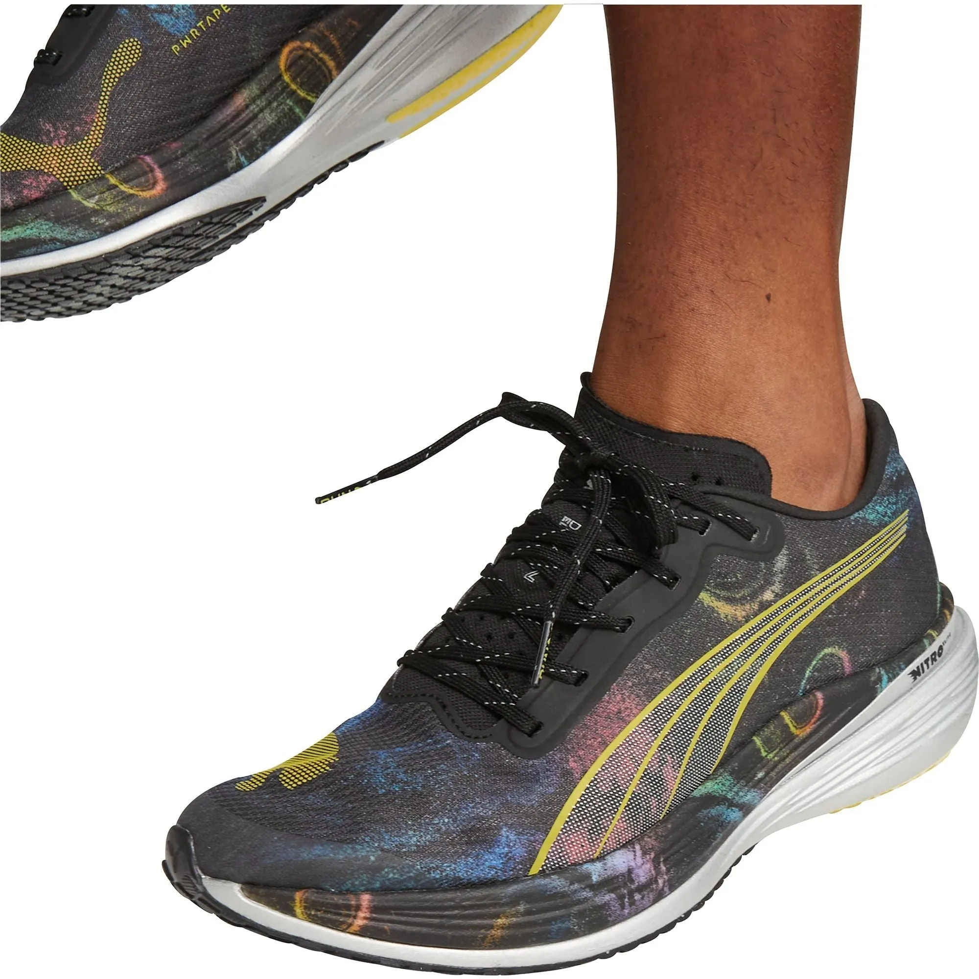Puma Deviate Nitro Elite 2 Mens Running Shoes - Black