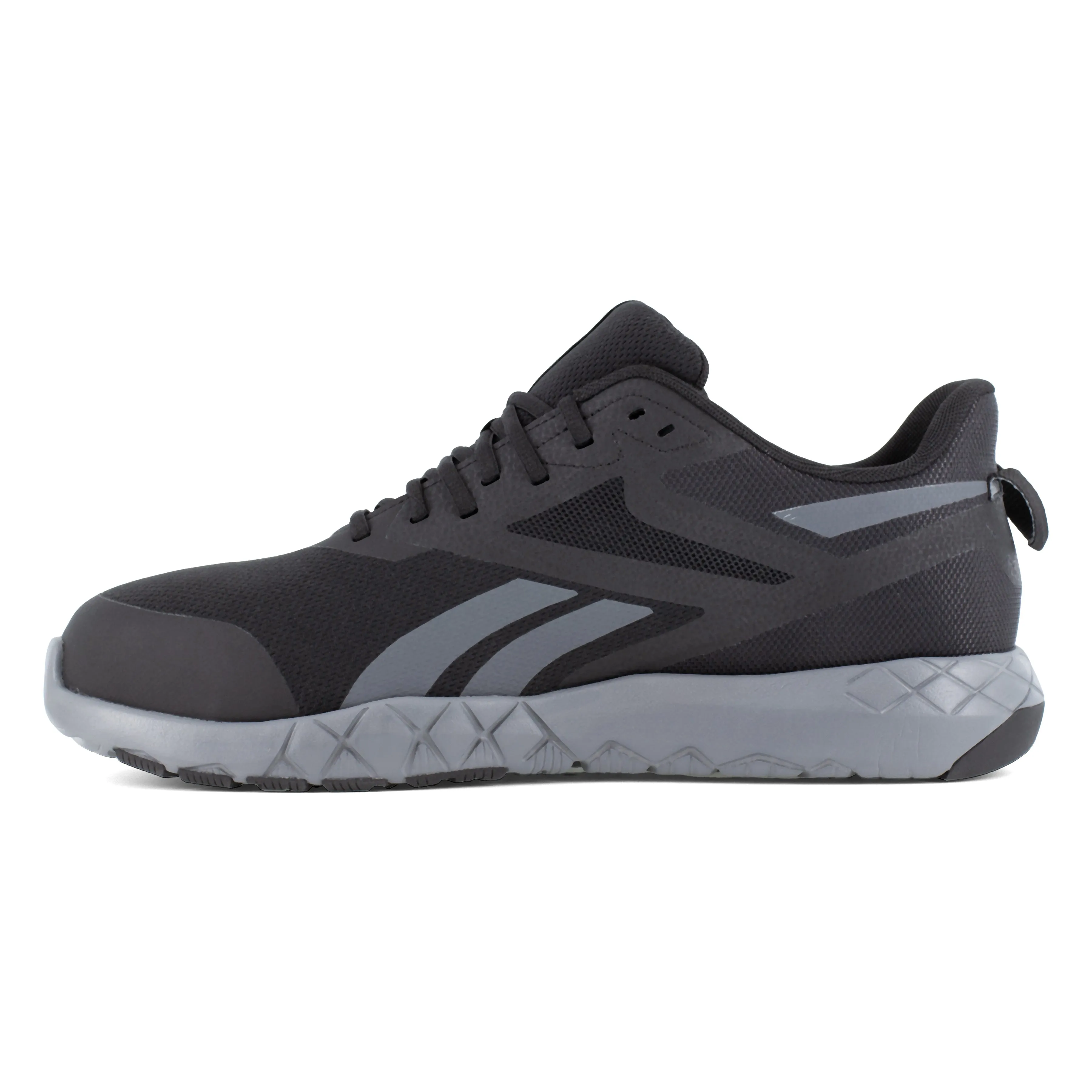 Reebok Men's Flexagon Force XL Comp Toe Athletic Work Shoe- Black- RB5440