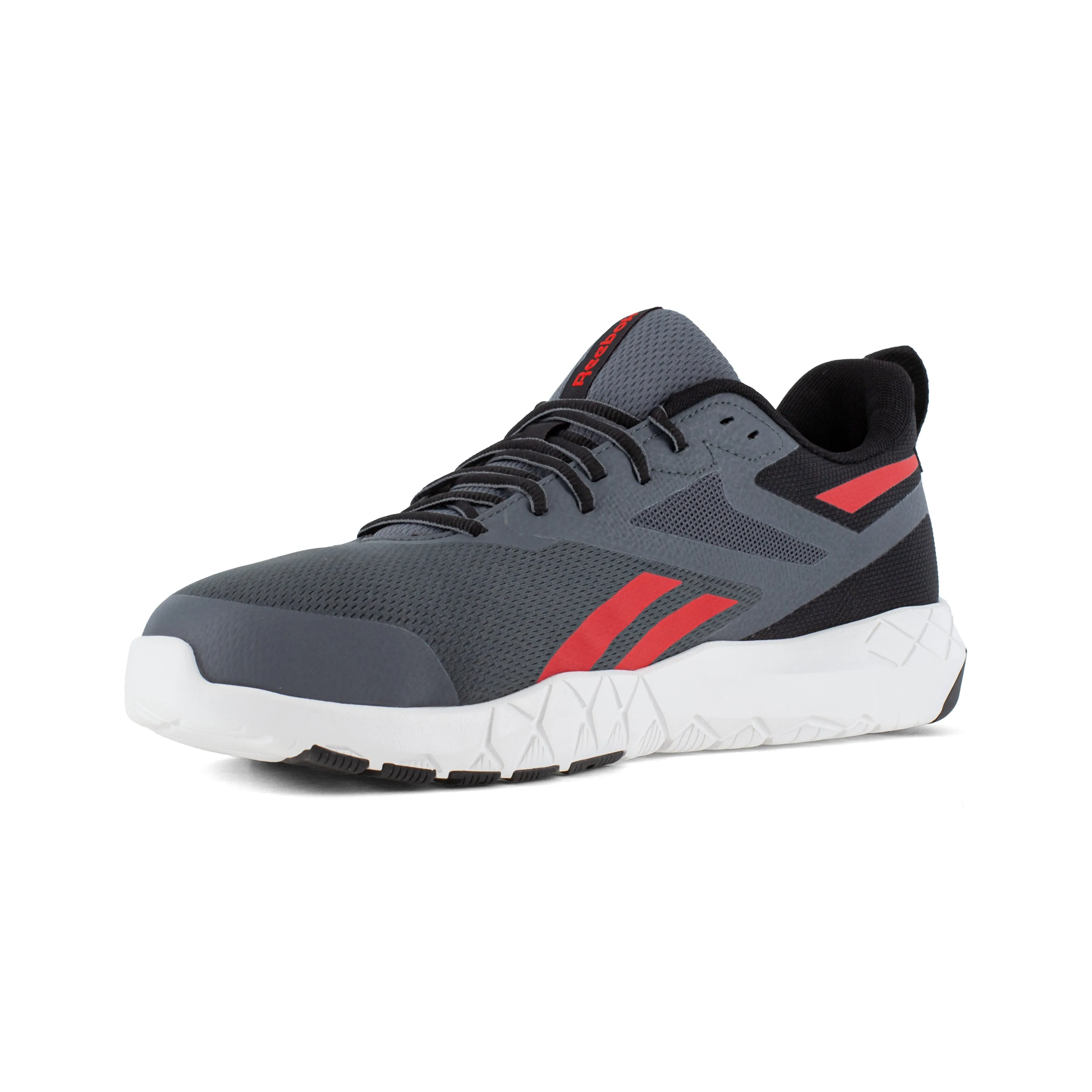 Reebok Men's Flexagon Force XL Comp Toe Athletic Work Shoe- Gray- RB5443