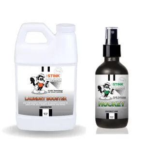 Sample Bundle - 1 Unscented Mini Laundry Booster   1 Hockey Odor Eliminator 4 oz
