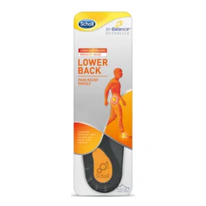 Scholl In-balance Lower Back Orthotic Insole Small