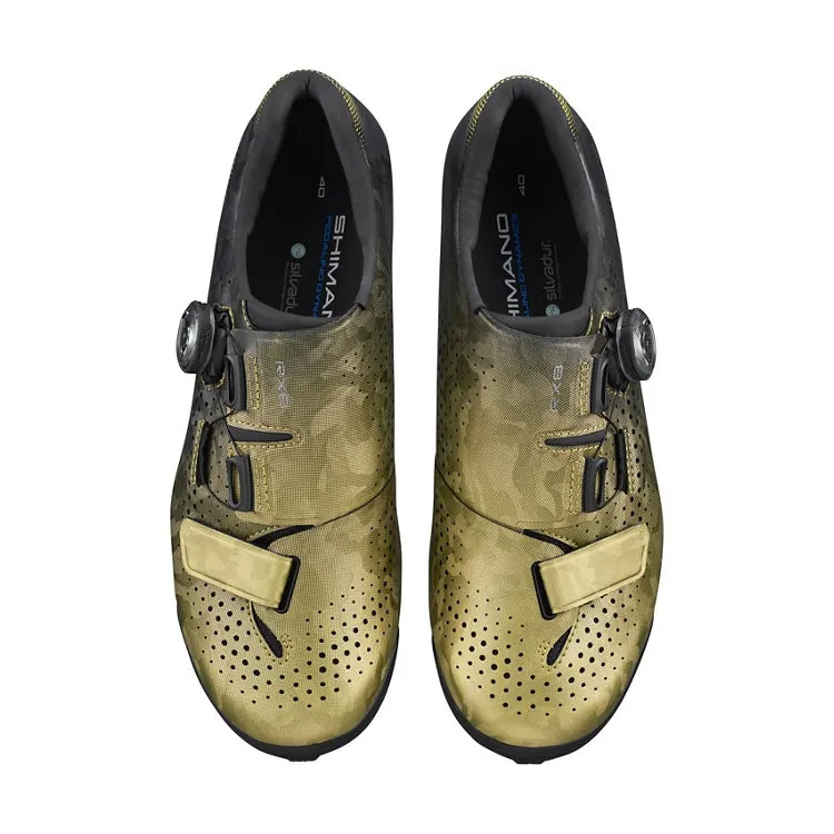 Shimano SH-RX800 Women's Gravel Shoe - Yellow Gold