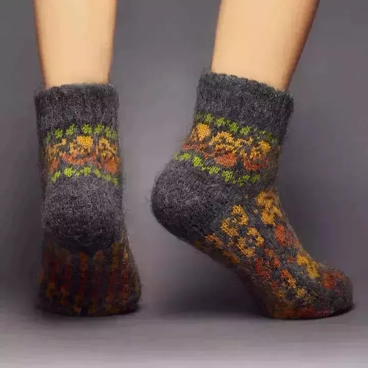 Siberia Spirit Autumn Leaves Low Socks