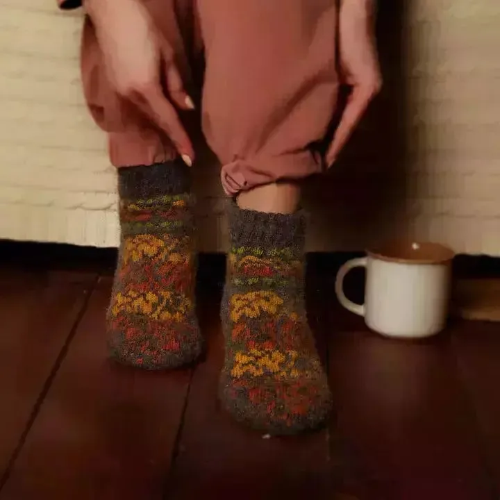 Siberia Spirit Autumn Leaves Low Socks
