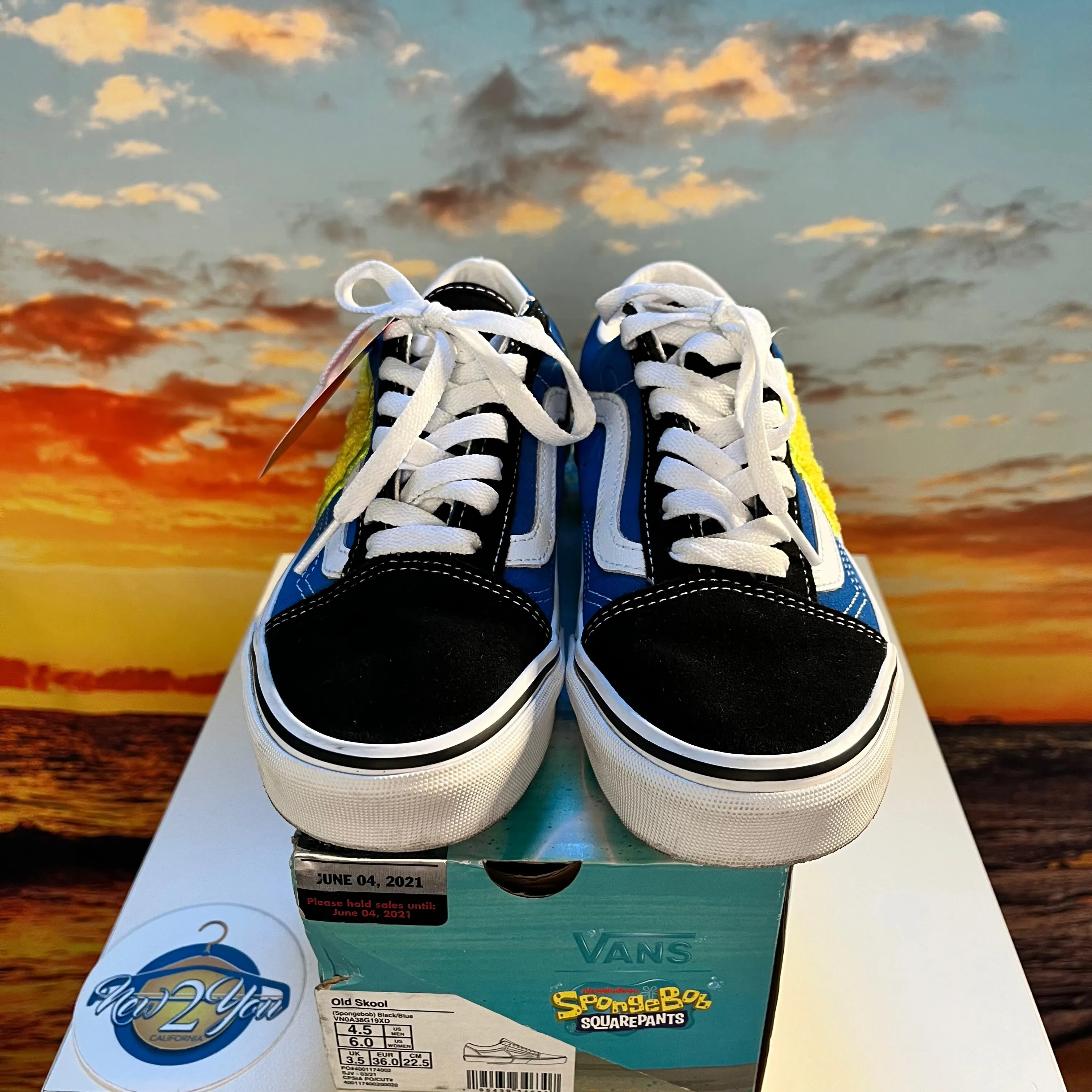 SpongeBob SquarePants x Old Skool 'Smile Patch'
