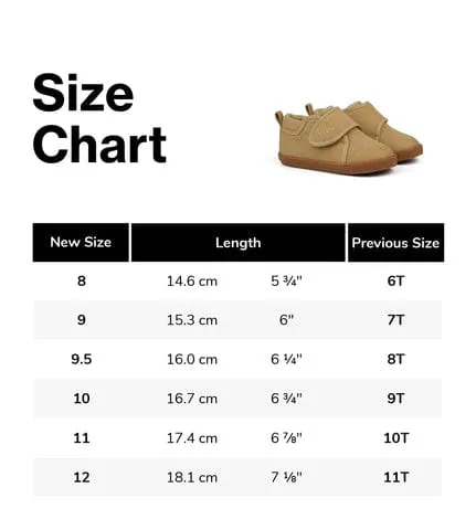 Stonz Cruiser Natural Toddler Shoe - Steel