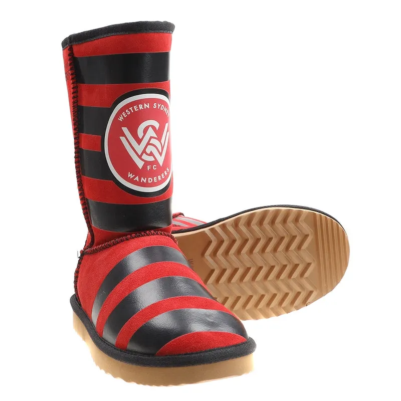 TEAM UGGS UNISEX A-LEAGUE UGG BOOTS, WESTERN SYDNEY WANDERERS FC