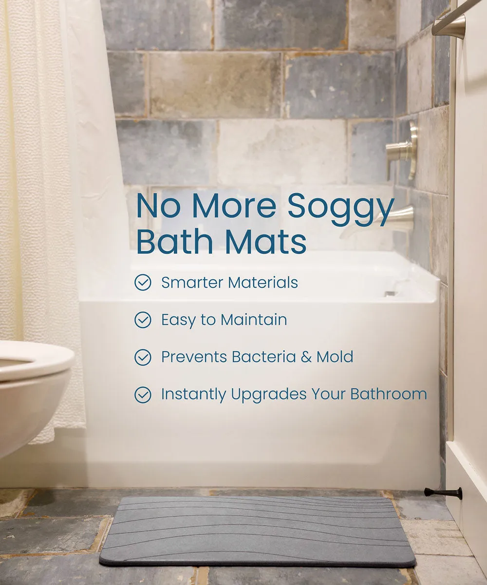 Terra Diatomaceous Earth Bath Stone Mat