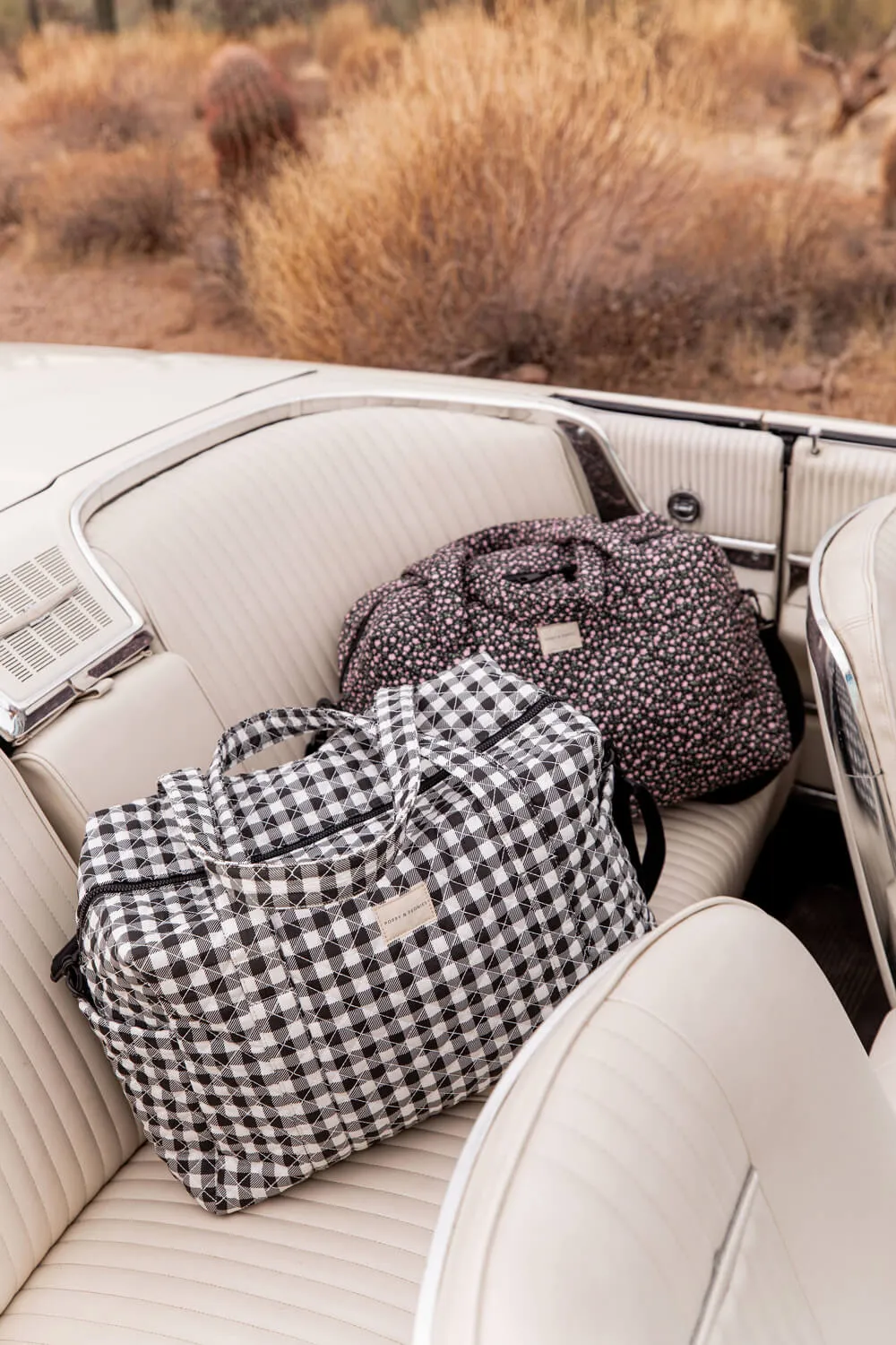The Road Tripper Black Gingham