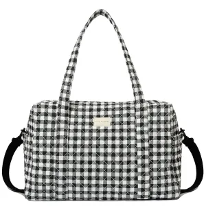 The Road Tripper Black Gingham