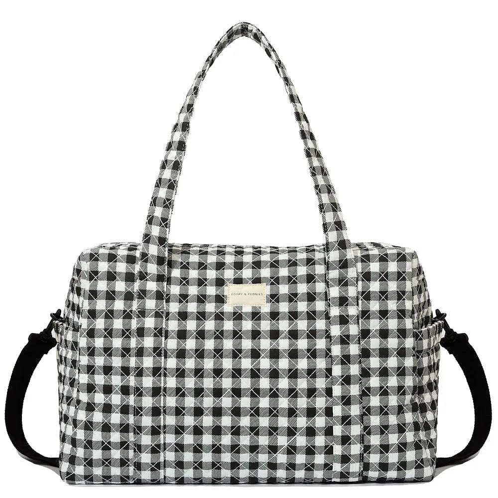 The Road Tripper Black Gingham