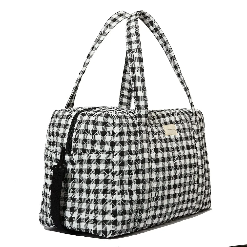 The Road Tripper Black Gingham