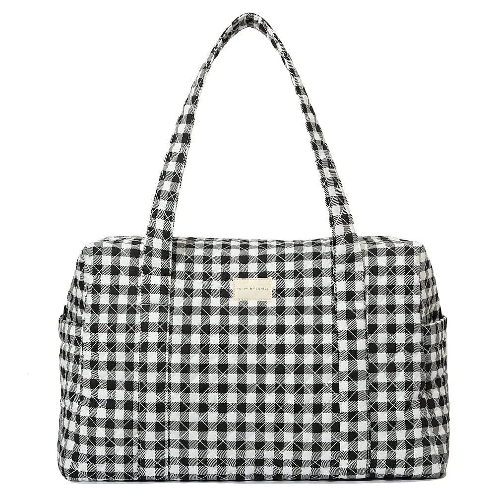 The Road Tripper Black Gingham