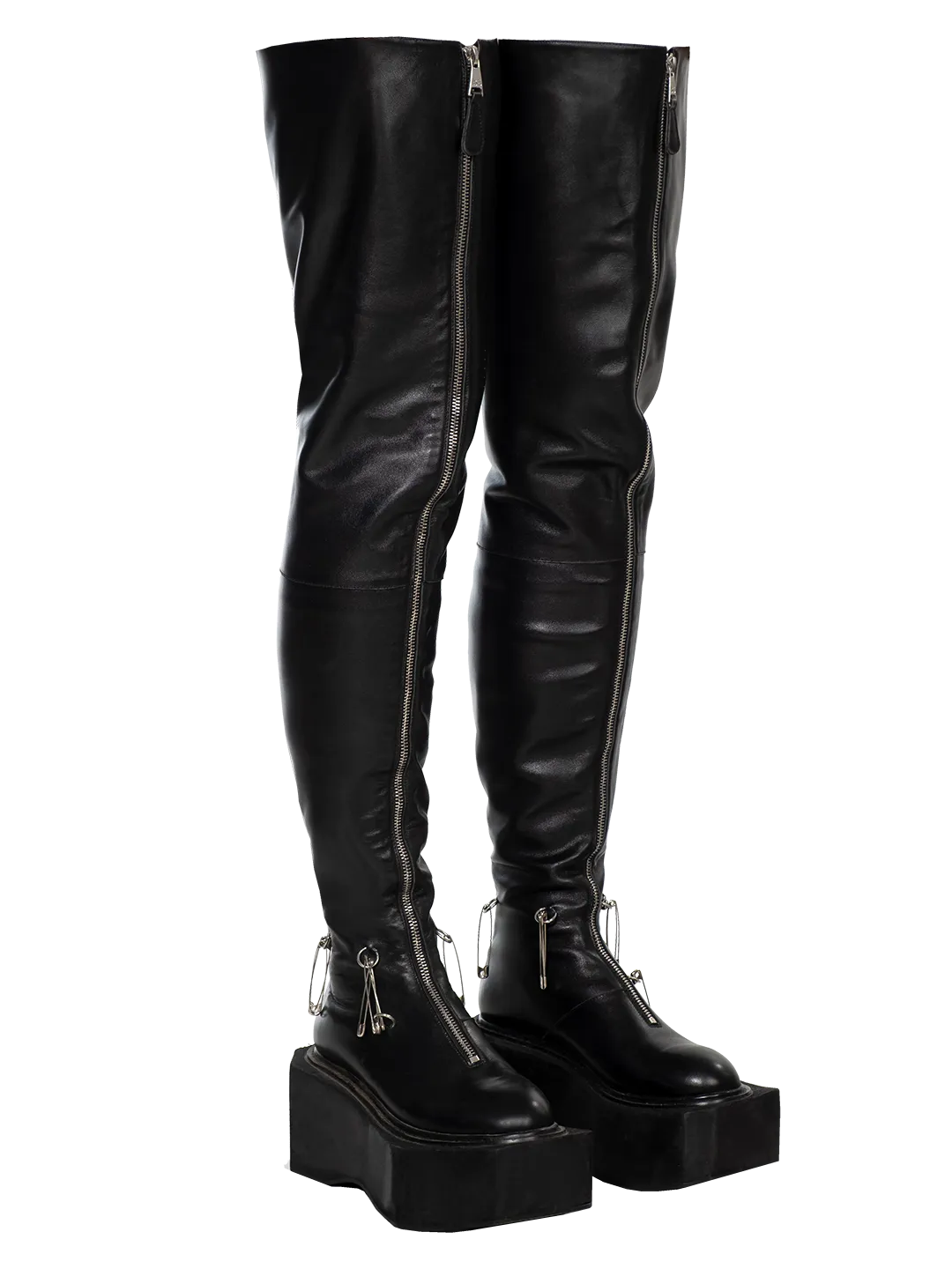 Thigh-High Box Boots