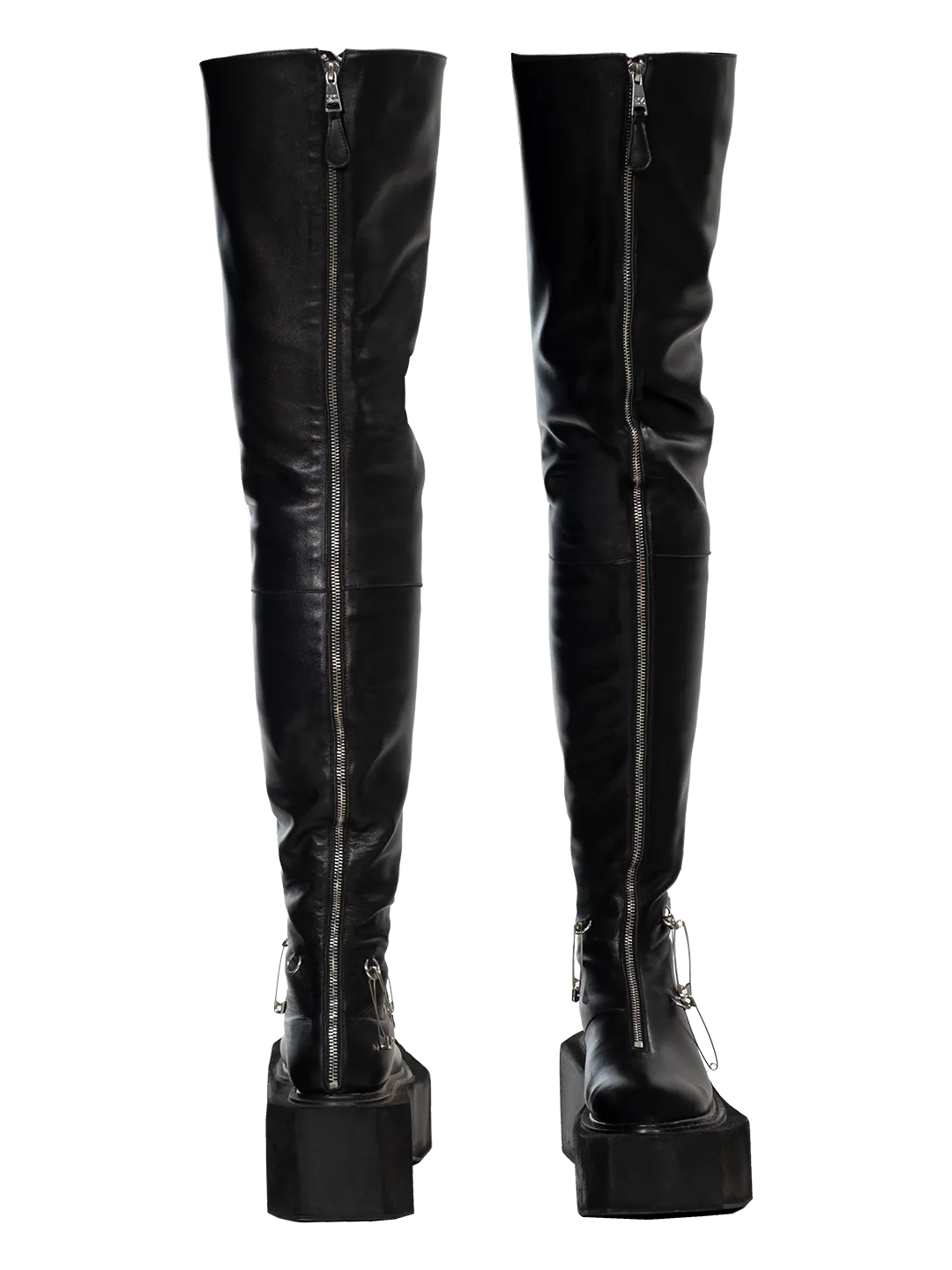 Thigh-High Box Boots