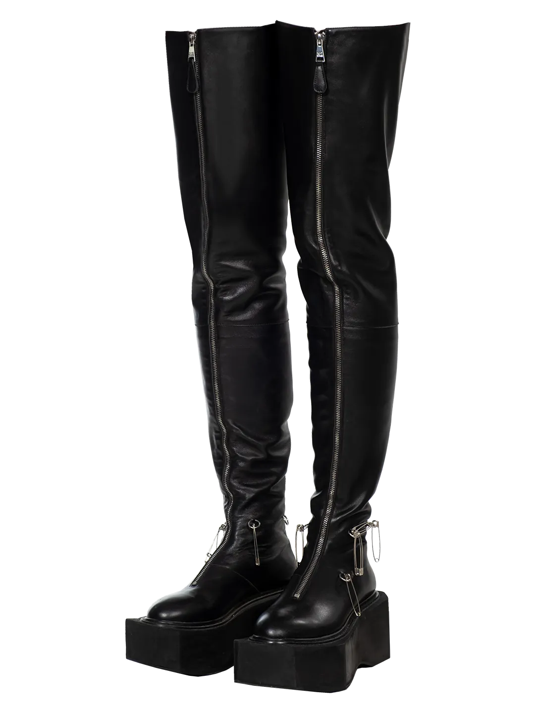 Thigh-High Box Boots