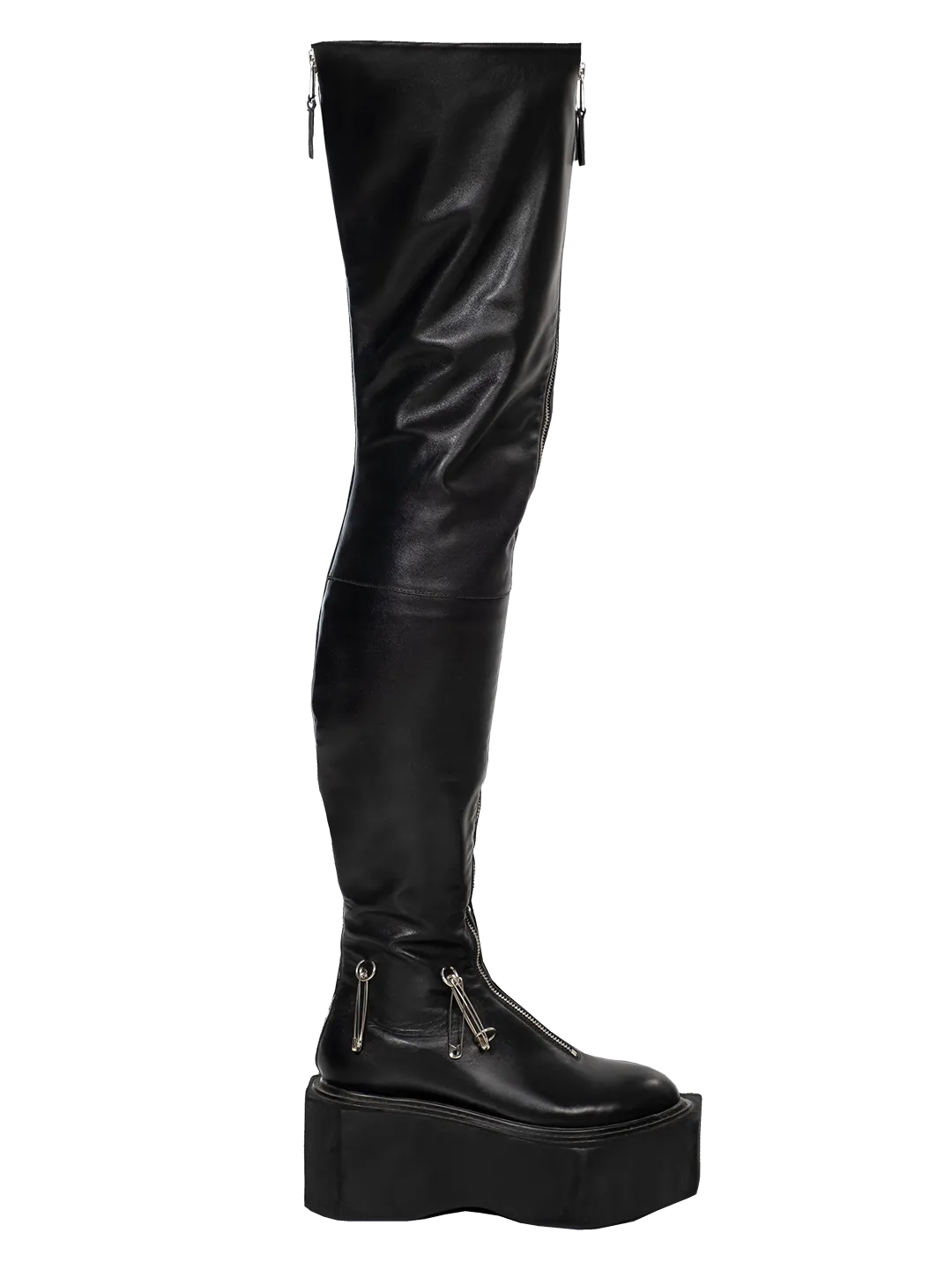 Thigh-High Box Boots