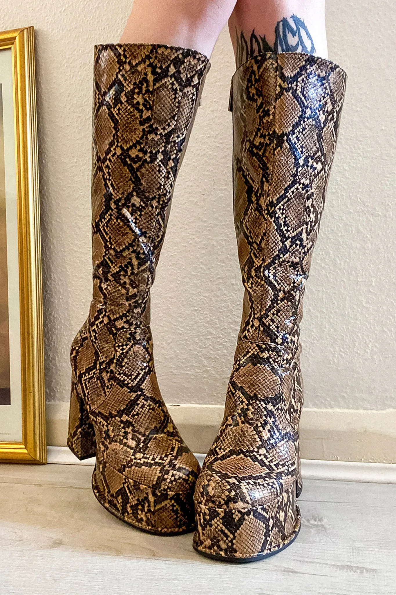 Toxic Knee High Boots