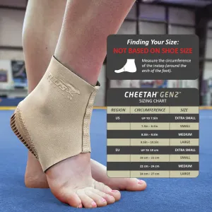 TULI'S® CHEETAH® GEN2™ HEEL CUP WITH COMPRESSION SLEEVE, FITTED YOUTH