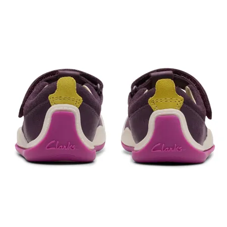 UK 2 Berry Roller Bright Velcro T-Bar Pre Walkers