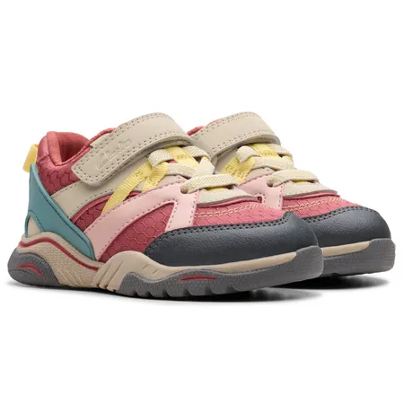UK 6 Pink Combo Feather Pace Trainers