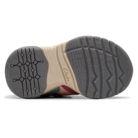 UK 6 Pink Combo Feather Pace Trainers